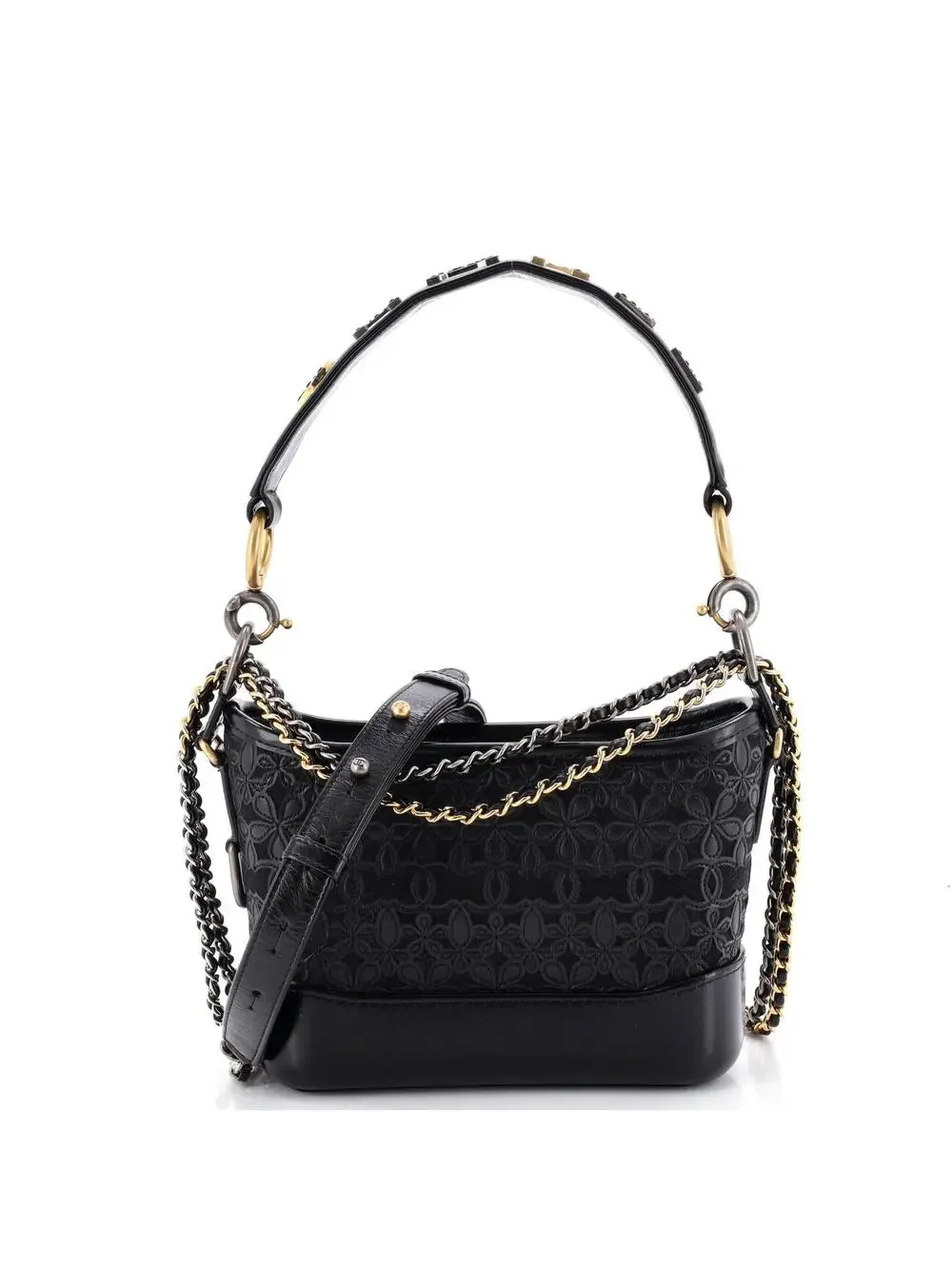 Chanel Gabrielle Hobo With Logo Handle #277208C41B